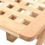 Foldable Side Table Solid Walnut Wood 50x50x49 Cm thumbnail 5