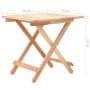 Foldable Side Table Solid Walnut Wood 50x50x49 Cm thumbnail 6