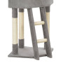 Cat Tree With Sisal Scratching Post Grey 180 Cm thumbnail 6