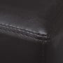 Bench 139,5 Cm Dark Brown Faux Leather thumbnail 2