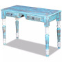 Desk Solid Reclaimed Wood- Blue thumbnail 5