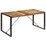 Dining Table 160x80x75 Cm Solid Reclaimed Wood thumbnail 1