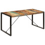 Dining Table 160x80x75 Cm Solid Reclaimed Wood thumbnail 11