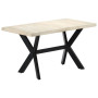Dining Table 140x70x75 Cm Solid Bleached Mango Wood thumbnail 11