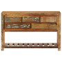 Sideboard 120x30x75 Cm Solid Reclaimed Wood- Natural thumbnail 2