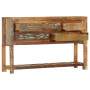 Sideboard 120x30x75 Cm Solid Reclaimed Wood- Natural thumbnail 4