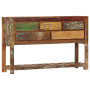 Sideboard 120x30x75 Cm Solid Reclaimed Wood- Natural thumbnail 9