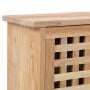 Shoe Storage Cabinet 55x20x104 Cm Solid Walnut Wood thumbnail 6