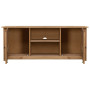 Tv Cabinet 120x40x50 Cm Solid Pine Wood Panama Range thumbnail 5
