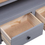 Corner Tv Cabinet Grey 93x49x49 Cm Solid Pine Panama Range thumbnail 7