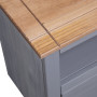 Corner Tv Cabinet Grey 93x49x49 Cm Solid Pine Panama Range thumbnail 8