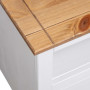 Corner Tv Cabinet White 93x49x49 Cm Solid Pine Panama Range thumbnail 8