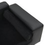 Dog Sofa Black 81x43x31 Cm Plush And Faux Leather thumbnail 6