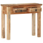 Console Table 90.5x30x75cm Solid Acacia Wood And Reclaimed Wood thumbnail 5