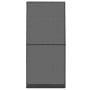Hinged Insect Screen For Doors Anthracite 100x215 Cm thumbnail 2