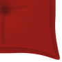 Garden Bench Cushion Red 150x50x7 Cm Fabric thumbnail 4
