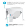 Angelcare AC588 Baby Bath Soft Touch Ring Seat - Grey thumbnail 2