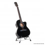 Karrera Acoustic Cutaway 40in Guitar - Black thumbnail 2