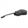 Karrera Acoustic Cutaway 40in Guitar - Black thumbnail 1
