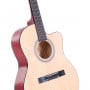 Karrera Acoustic Cutaway 40in Guitar - Natural thumbnail 4