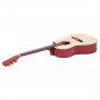 Karrera Acoustic Cutaway 40in Guitar - Natural thumbnail 5