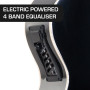 Karrera 43in Acoustic Bass Guitar - Black thumbnail 4