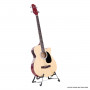 Karrera 43in Acoustic Bass Guitar - Natural thumbnail 1