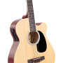 Karrera 43in Acoustic Bass Guitar - Natural thumbnail 4