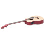 Karrera 43in Acoustic Bass Guitar - Natural thumbnail 2