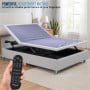Therapedic Modulift Hospital Grade Double Electric Adjustable Bed Base with Massage & Wireless Remote thumbnail 7