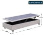 Therapedic Modulift Hospital Grade Long Single Electric Adjustable Bed Base with Massage & Wireless Remote thumbnail 3