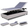 Therapedic Modulift Hospital Grade Long Single Electric Adjustable Bed Base with Massage & Wireless Remote thumbnail 1