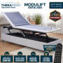 Therapedic Modulift Hospital Grade Split Queen Electric Adjustable Bed Base with Massage & Wireless Remote thumbnail 2