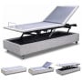 Therapedic Modulift Hospital Grade Split Queen Electric Adjustable Bed Base with Massage & Wireless Remote thumbnail 1