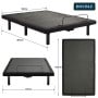 Therapedic Kinetic Advance Adjustable Double Bed Base with Head Tilt thumbnail 3