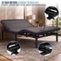 Therapedic Kinetic Advance Adjustable Double Bed Base with Head Tilt thumbnail 7