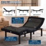 Therapedic Kinetic Advance Adjustable King Single Bed Base with Head Tilt thumbnail 6