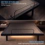 Therapedic Motion Adjustable Queen Bed Base with Wireless Remote thumbnail 9