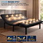 Therapedic Versa Adjustable Long Single Bed Base with Massage Function thumbnail 11