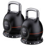 Powertrain 2x 20kg Adjustable Kettlebells One Hand Adjustment Weight Set thumbnail 4
