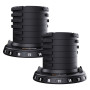 Powertrain 2x 20kg Adjustable Kettlebells One Hand Adjustment Weight Set thumbnail 7