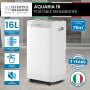 Olimpia Splendid Aquaria S1 16 P Dehumidifier for 75sqm with Carbon Filter 2L Tank Timer Auto Defrost thumbnail 1
