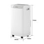 Olimpia Splendid Aquaria S1 16 P Dehumidifier for 75sqm with Carbon Filter 2L Tank Timer Auto Defrost thumbnail 4