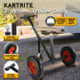 Kartrite 3-Wheel Adjustable Trailer Dolly Heavy Duty Caravan Mover 1000 lbs Tongue Capacity Durable Transport Solution thumbnail 11