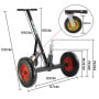 Kartrite 3-Wheel Adjustable Trailer Dolly Heavy Duty Caravan Mover 1000 lbs Tongue Capacity Durable Transport Solution thumbnail 3