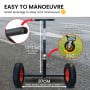 Kartrite 3-Wheel Adjustable Trailer Dolly Heavy Duty Caravan Mover 1000 lbs Tongue Capacity Durable Transport Solution thumbnail 7