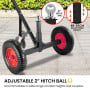 Kartrite 3-Wheel Adjustable Trailer Dolly Heavy Duty Caravan Mover 1000 lbs Tongue Capacity Durable Transport Solution thumbnail 8