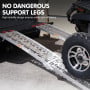 Kartrite Pair 2.3m Aluminium Folding Loading Ramps 680kg Heavy Duty for ATV Quad Bike Motorbike Farm Ute Trailer thumbnail 5