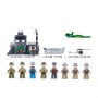 Sluban B0861 Model Kit WWII Atlantic Wall Coastal Bunker Defense Normandy DDay Military Base Outpost Army DIY Set Toy thumbnail 4