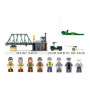 Sluban B0981 Model Kit WWII Battle of Budapest Winter Counter Attack Military Bridge Checkpoint Diorama Army DIY Set Toy thumbnail 4